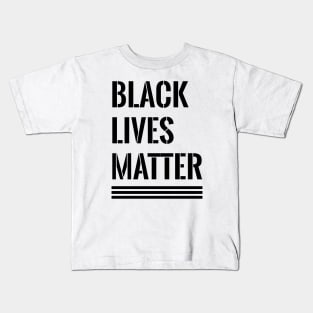 Black Lives Matter Kids T-Shirt